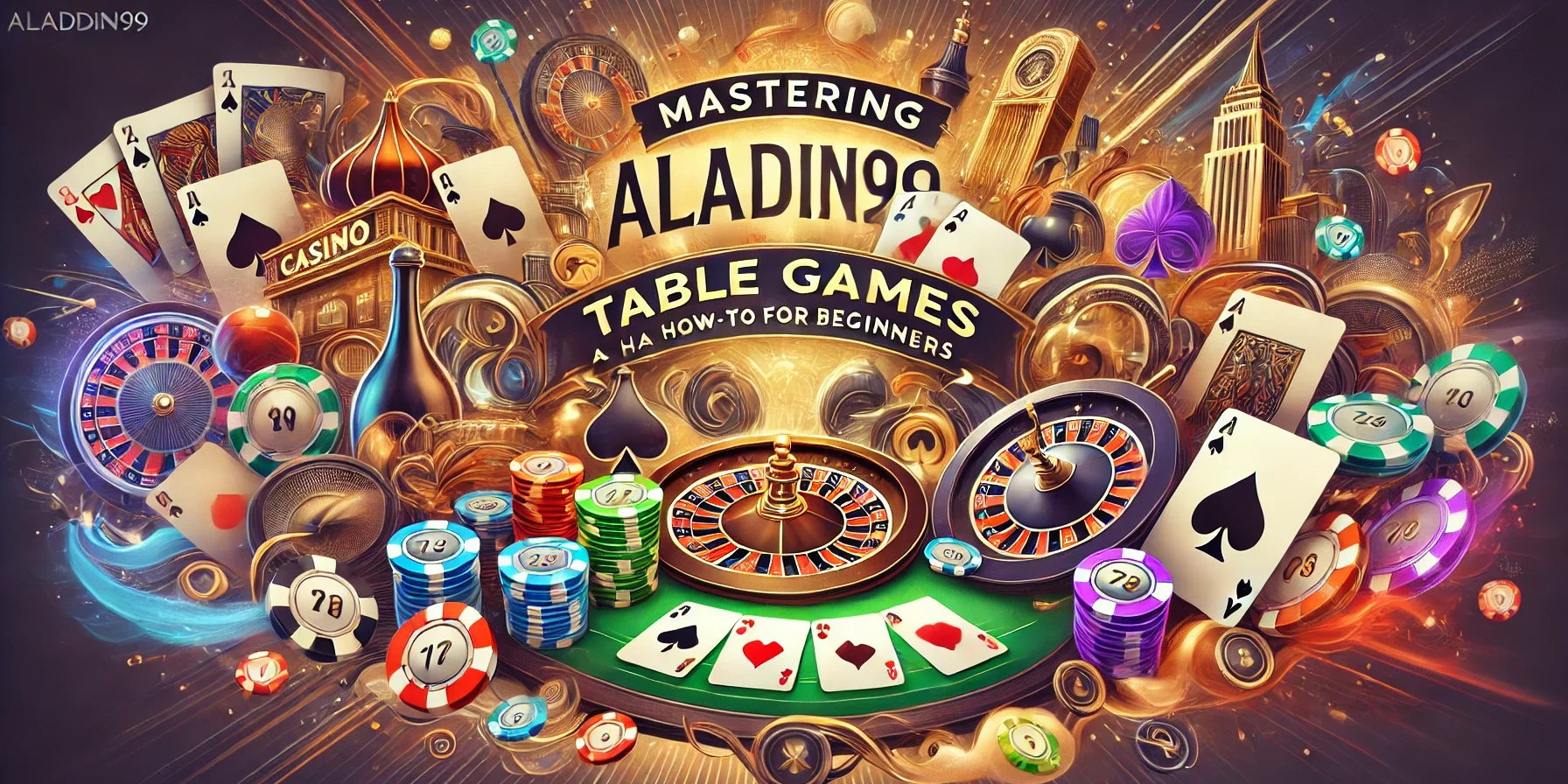 Mastering Aladdin99 Table Games A How-to Guide for Beginners
