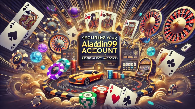 Securing Your Aladdin99 Account