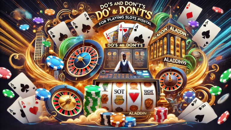 Playing Slots on Aladdin99