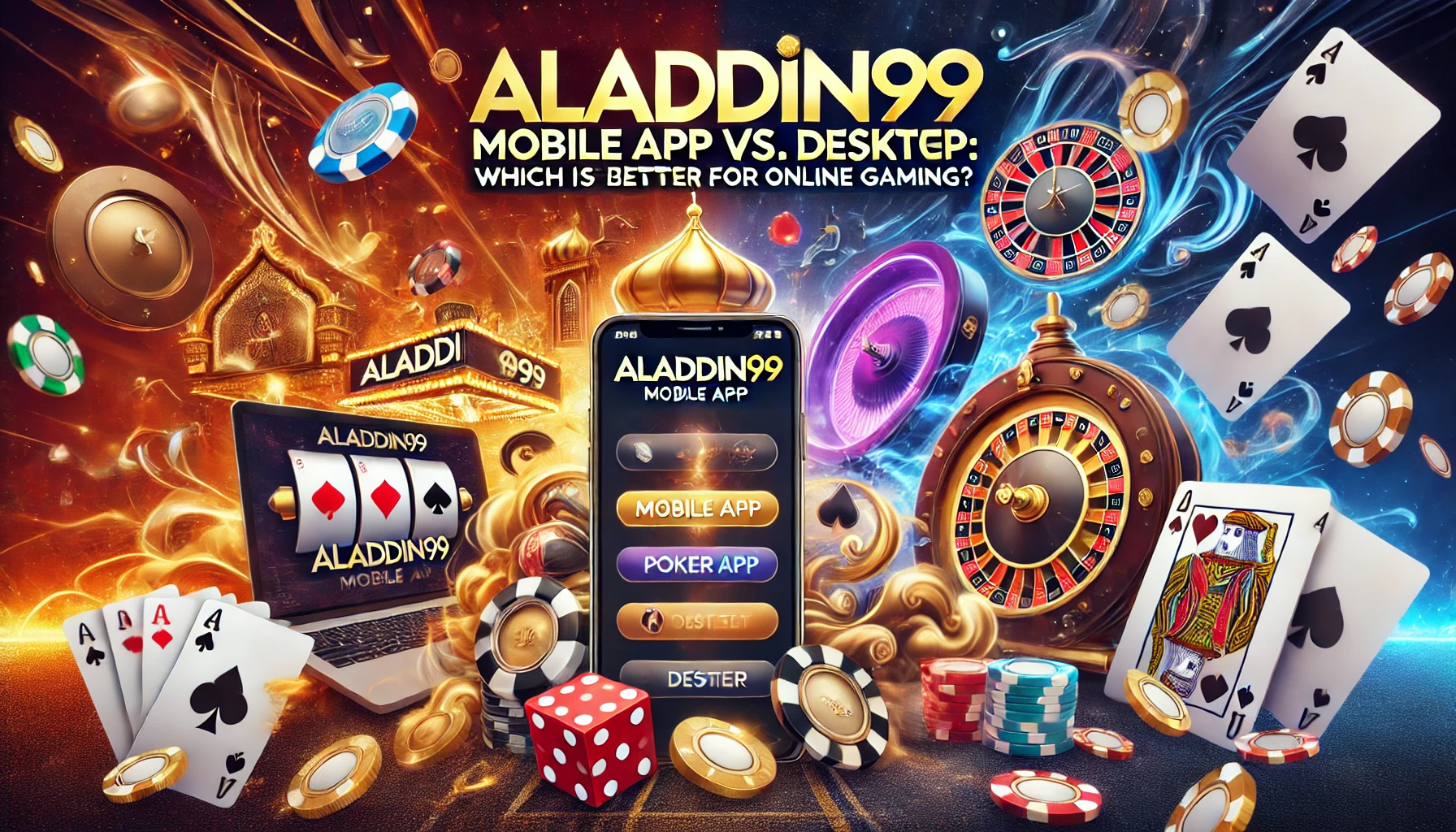 Aladdin99 Mobile App vs. Desktop Aladdin99 Mobile App vs. Desktop