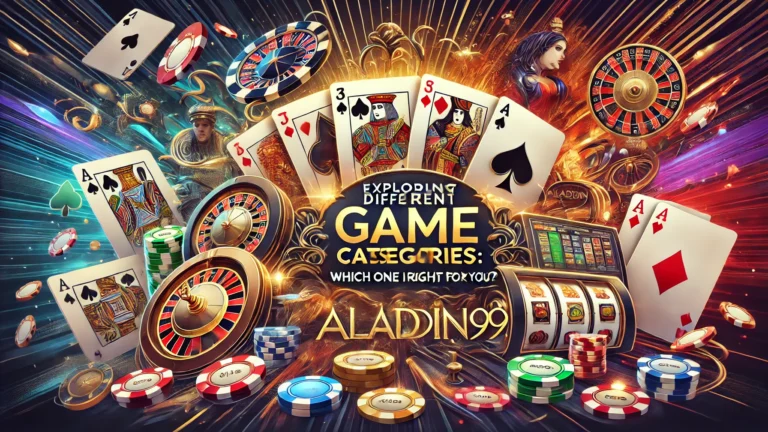 Exploring Different Game Categories on Aladdin99