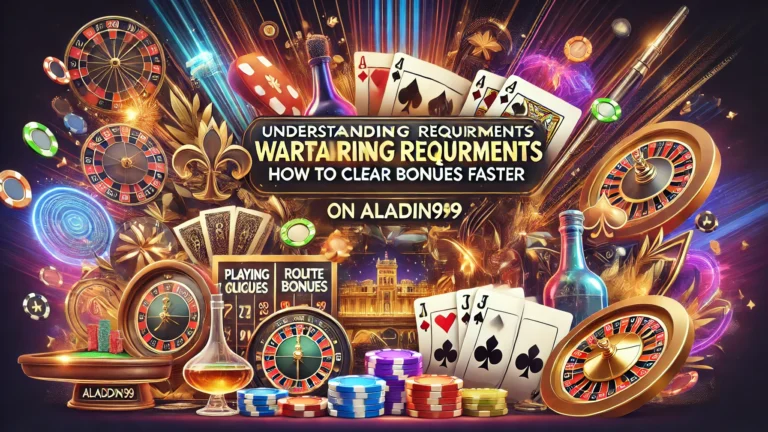 How to Clear Bonuses Faster on Aladdin99