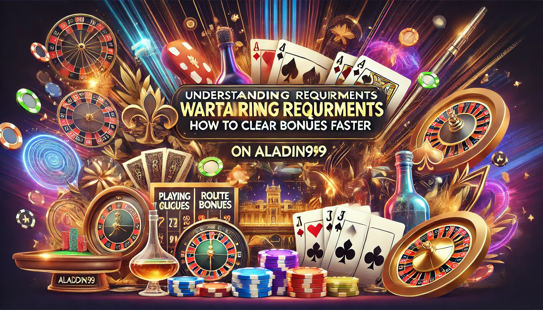 How to Clear Bonuses Faster on Aladdin99 How to Clear Bonuses Faster on Aladdin99