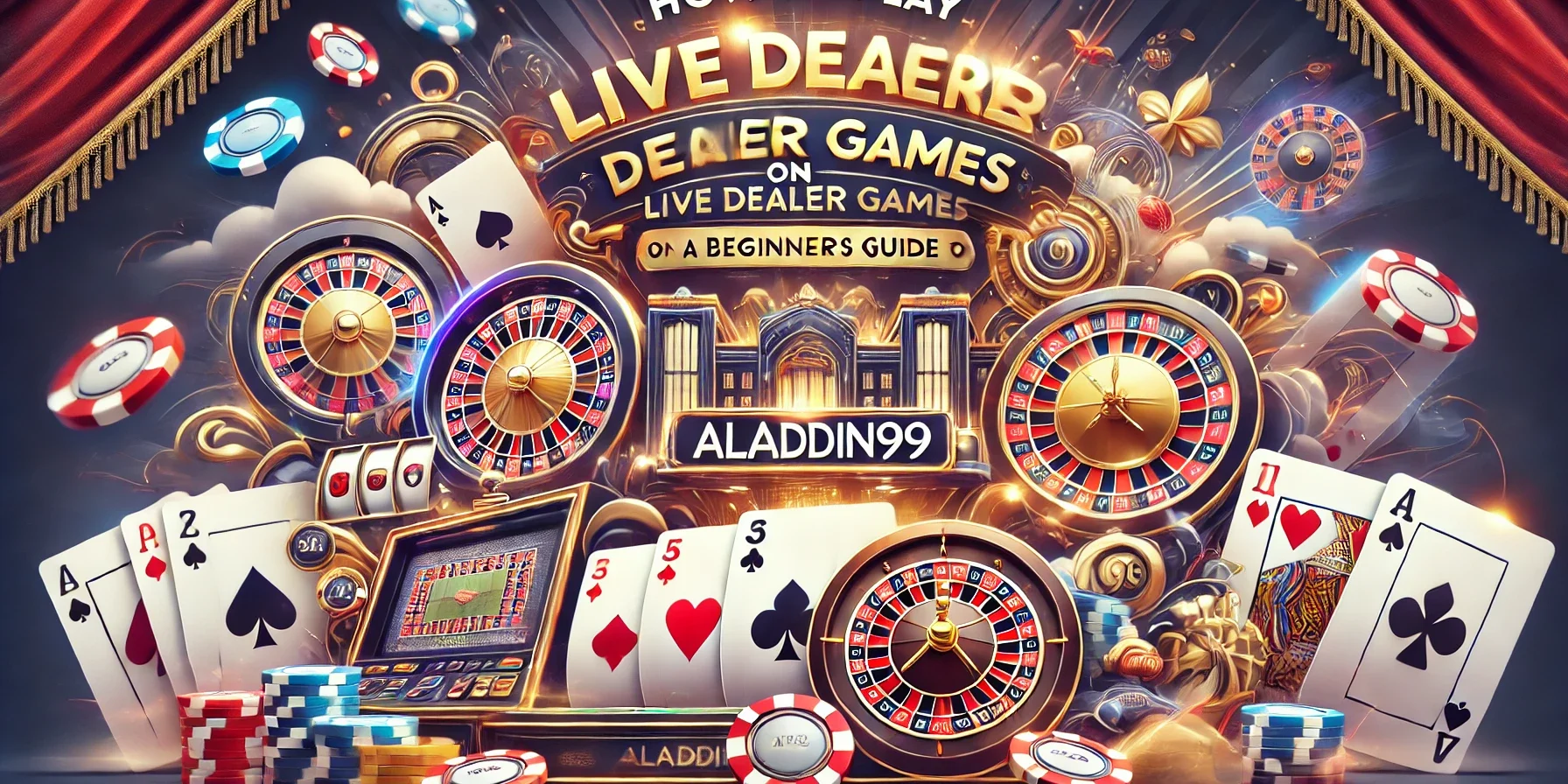 How to Play Live Dealer Games on Aladdin99