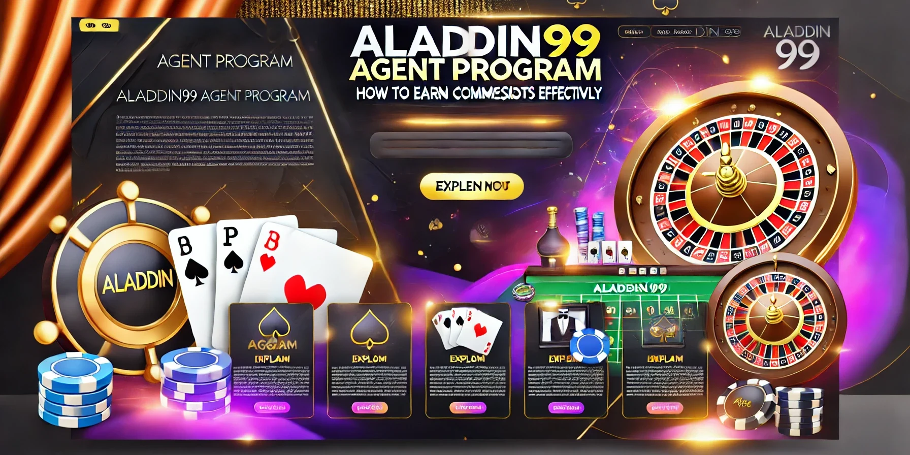 Aladdin99 Agent Program Explained How to Earn Commissions Effectively