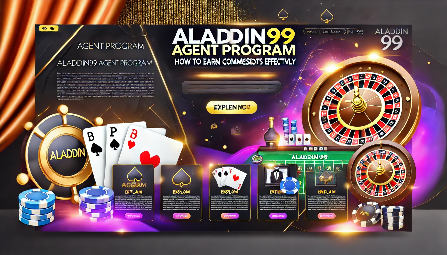 Aladdin99 Agent Program Explained How to Earn Commissions Effectively Aladdin99 Agent Program Explained How to Earn Commissions Effectively