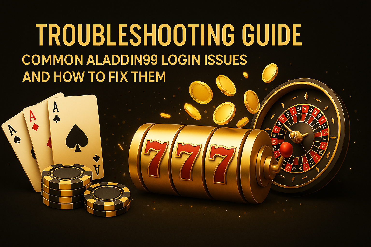 Fix Aladdin99 Login Issues